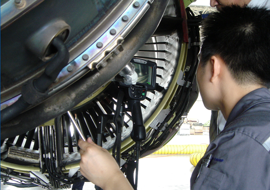 工業內窺鏡屬于無損檢測設備，用于對設備內部空間的檢測