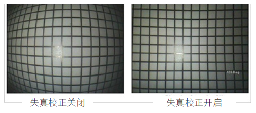 失真校正前后效果圖 失真校正前后效果圖