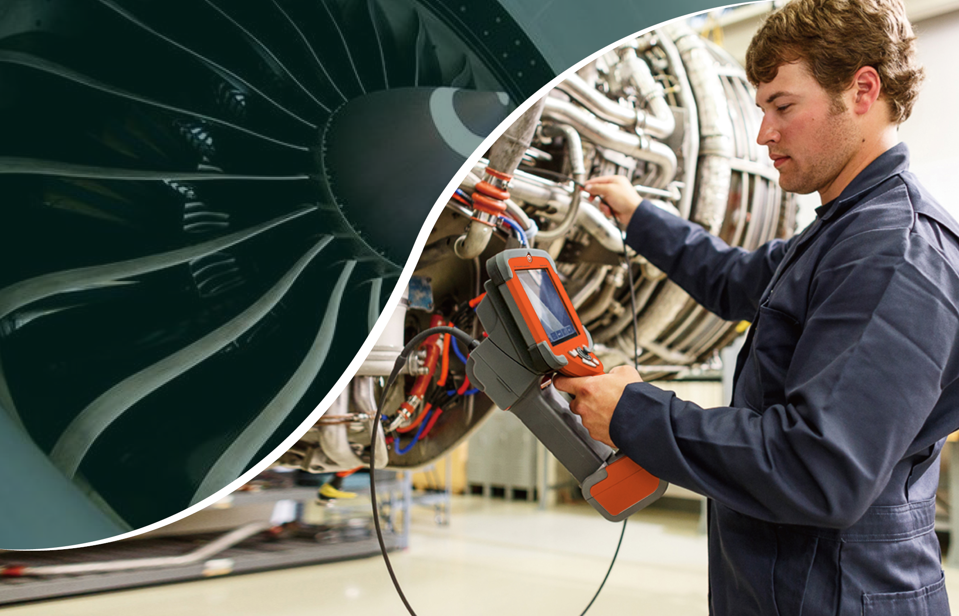 韋林工業內窺鏡利用智能模型提升航空發動機孔探效率